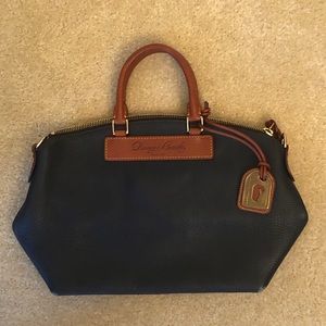 Navy Blue Large Satchel
